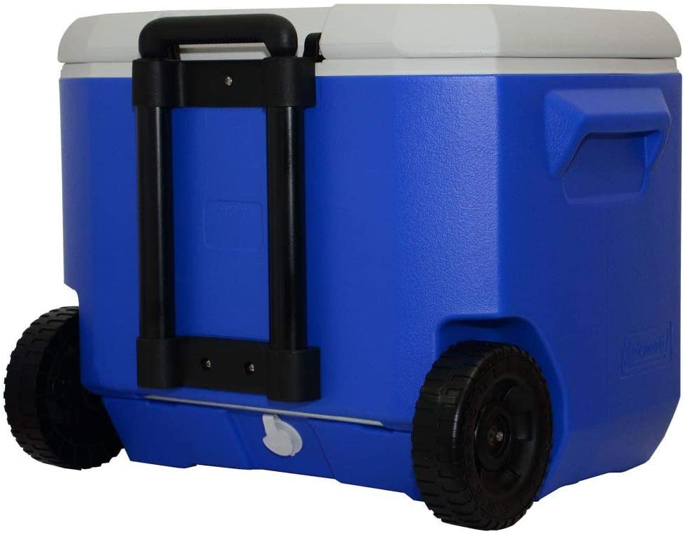 Coleman Coleman 60qt Max Cold Roller Cooler - Blue