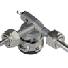 Perlick Lo-Boy Low Profile D System Keg Tap Coupler w/ Pressure Relief - 304 Stainless Steel