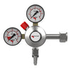 MicroMatic Premium Plus 2 Gauge Primary CO2 Regulator - Low Pressure - 0-60 PSI - Check Valve