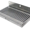 Kegco 10" Stainless Steel Wall Mount No Drain