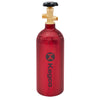 Kegco 2.5 lb. Aluminum Co2 Tank with Electric Red Epoxy Finish