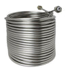 Kegco Jockey Box Stainless Steel Cooling Coil, Right Hand, 120' x 3/8" O.D