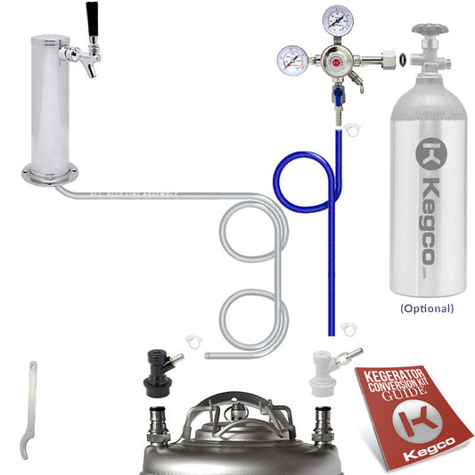 Kegco Standard Homebrew Tower DIY Kegerator Conversion Kit