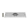 UBC 20" Stainless Steel Surface Mount Drip Tray with Drain and Rinser
