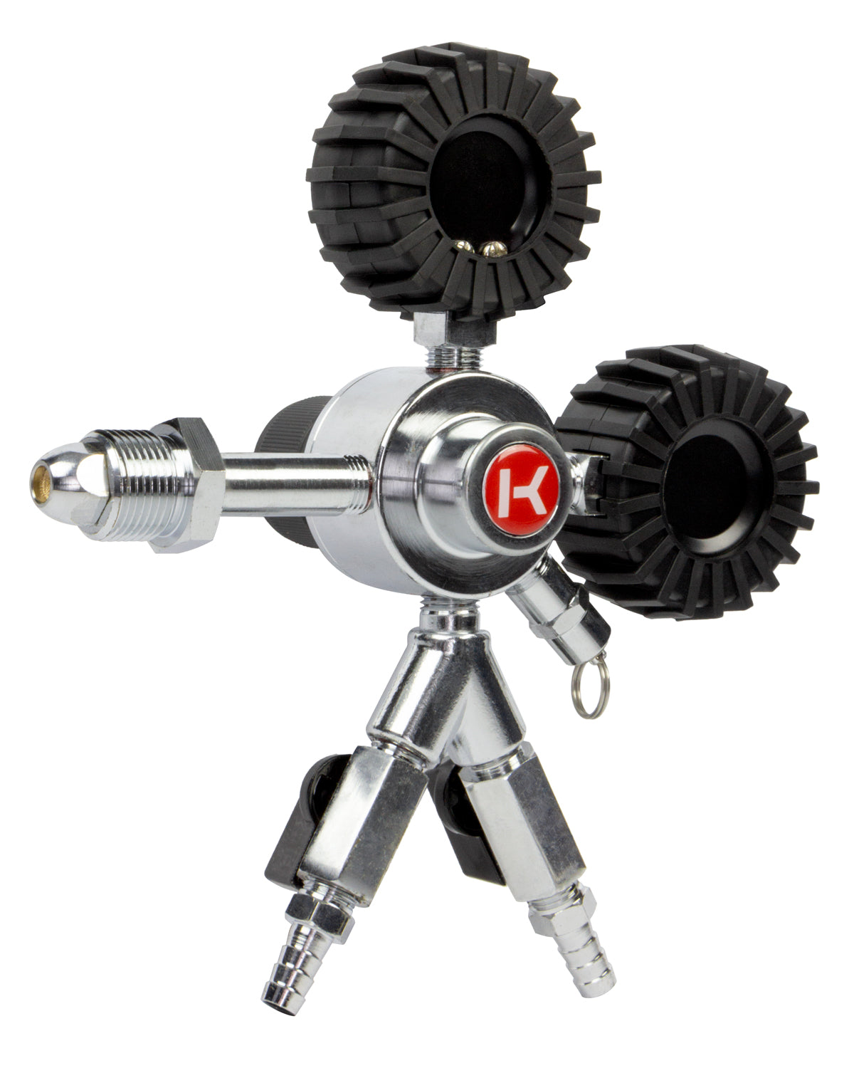 Kegco Premium Dual Gauge, 2-Stage, Two Product Nitrogen Regulator