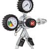 Kegco Premium Dual Gauge, 2-Stage, Two Product Nitrogen Regulator
