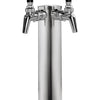 Kegco 14" Tall Polished Stainless Steel Tower - Perlick Faucets
