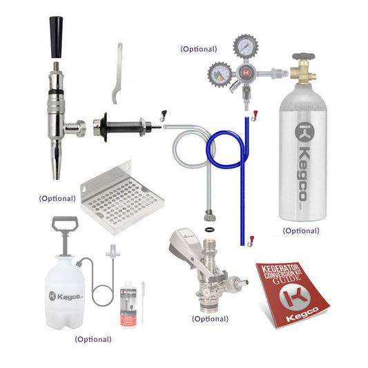 Kegco Standard Single Tap Door Mount Guinness Kegerator Conversion Kit