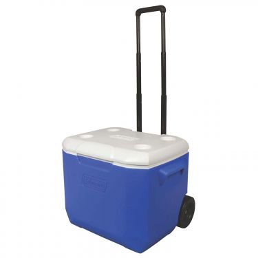 Coleman Coleman 60qt Max Cold Roller Cooler - Blue