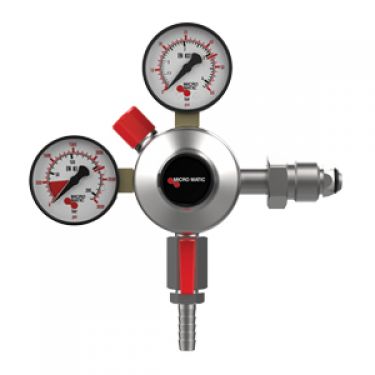MicroMatic Premium Plus Double Gauge Nitrogen Keg Beer Regulator
