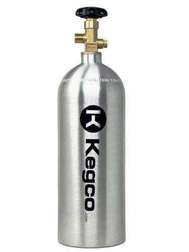 Kegco 5 lb. Aluminum Co2 Tank for Kegerator and Draft Beer Dispensing