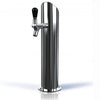 UBC Gefest 1 Air - Polished Stainless Steel 1-Faucet Beer Tower - Air Cooled