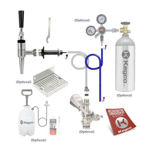 Kegco Ultimate Single Tap Door Mount Guinness Kegerator Conversion Kit